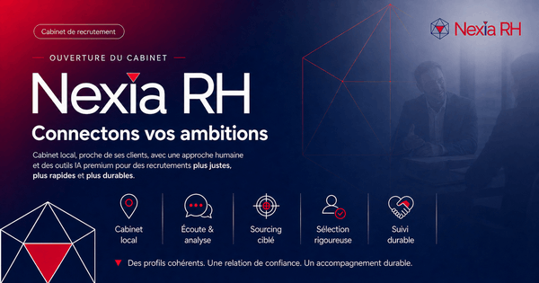 Ouverture cabinet de recrutement Nexia RH Tarnos 